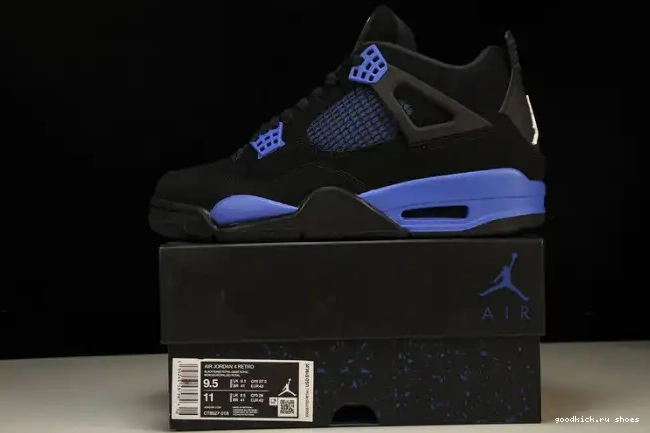Retro 4 CT8527-018 Game Black Jordan Royal 0515